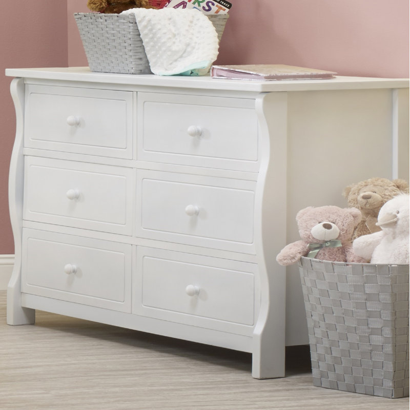 Tuscany Kids 6 Drawer Dresser Espresso